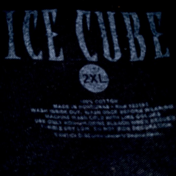Vintage Ice Cube Black SS T-shirt 2XL EXCELLENT CONDITION Collectible XXL - Picture 3 of 3